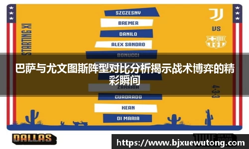 巴萨与尤文图斯阵型对比分析揭示战术博弈的精彩瞬间